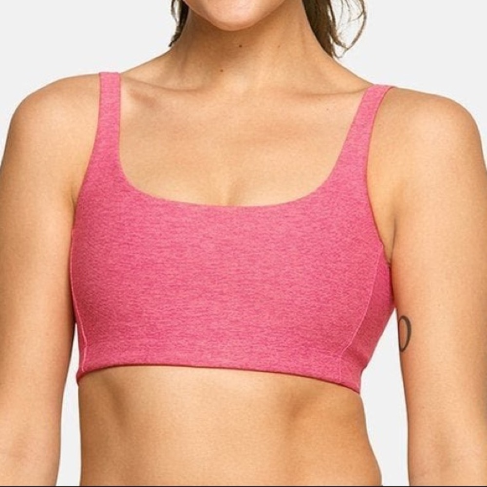 Outdoor Voices Double Time Bra - Flamingo
